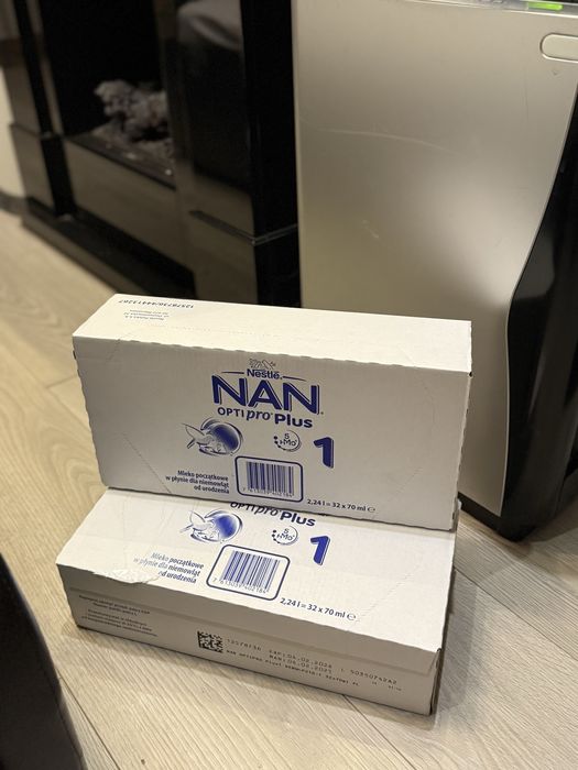 Nestle NAN Optipro Plus 1 w płynie 32x70 ml