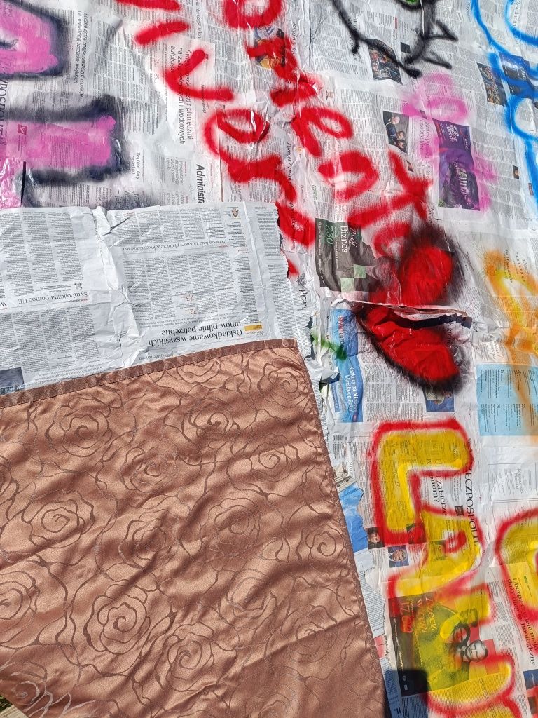 Dekoracja graffiti na ścianę ręcznie robiona
