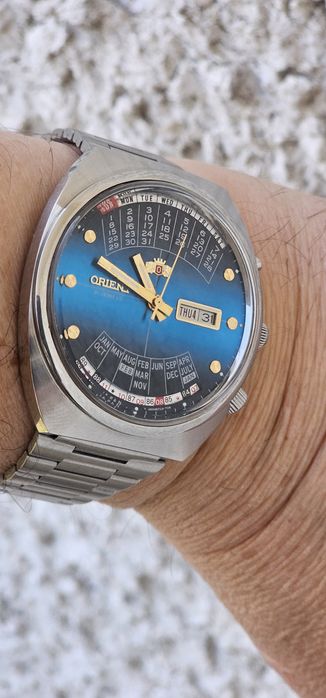Zegarek Orient Cesarski Patelnia niebieski