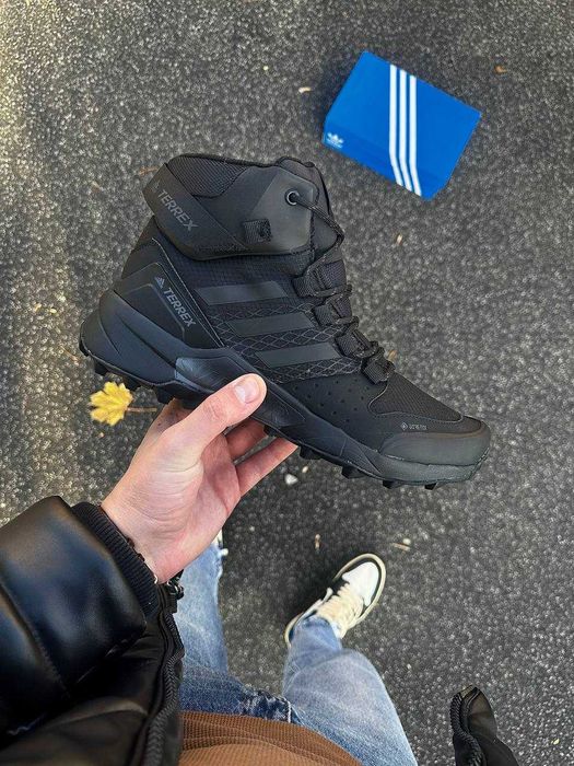 !SALE! Adidas Terrex (Gore-Tex) All Black 40 41 42 43 44 45 адидас гтх