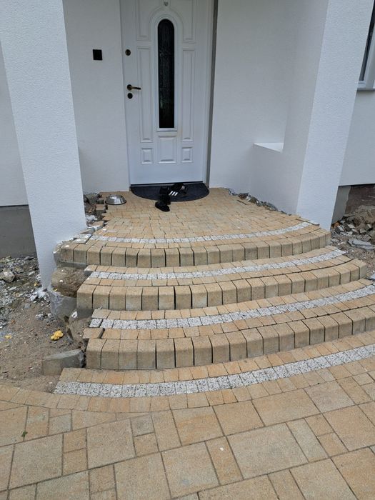 Kostka brukowa z demontażu