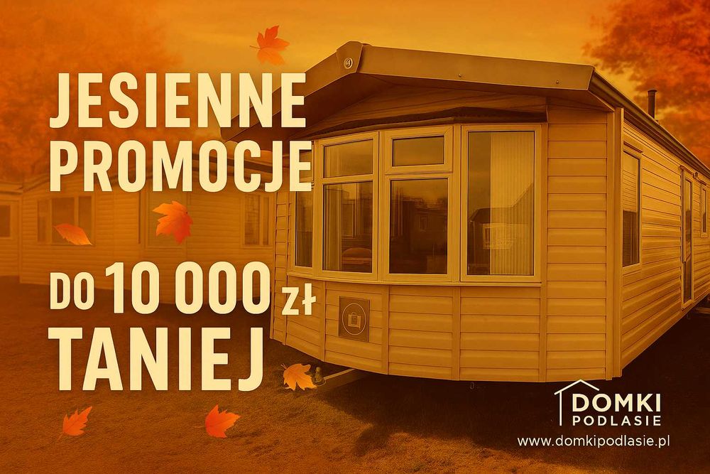Domek Holenderski Angielski Jesienna PROMOCJA! do 10 000 PLN taniej