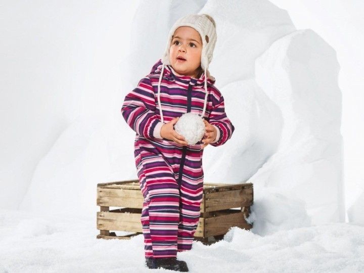 Термокомбінезон зимовий для дівчинки Lupilu 74-80