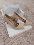 Buty eleganckie beżowe