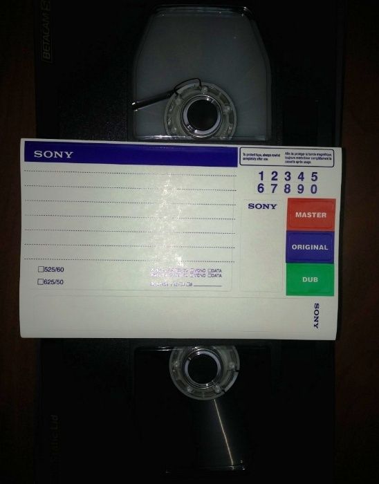 новые видеокассеты SONY Betacam SP 670м (made in France)