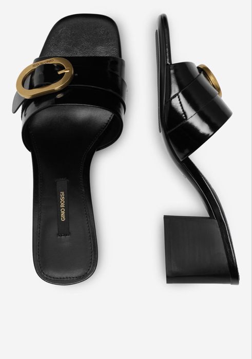 Шльопанці на каблуці Gino Rossi