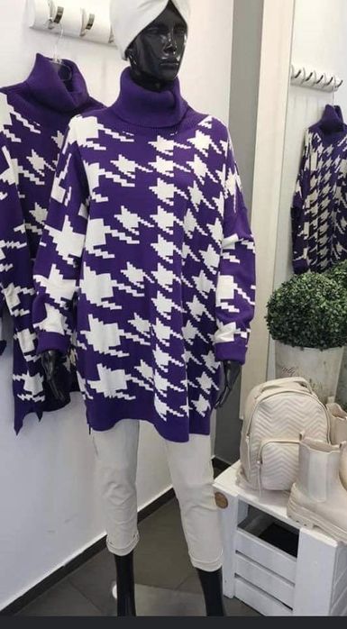 Sweter, sukienka sweterkowa, tunika Uni