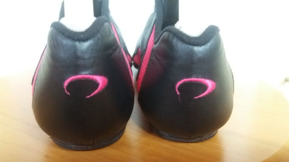 Jazzówki Bloch Amalgam czarno-różowe wkładka 24 cm buty do tańca