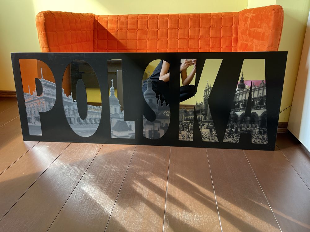 Lustro napis Polska
