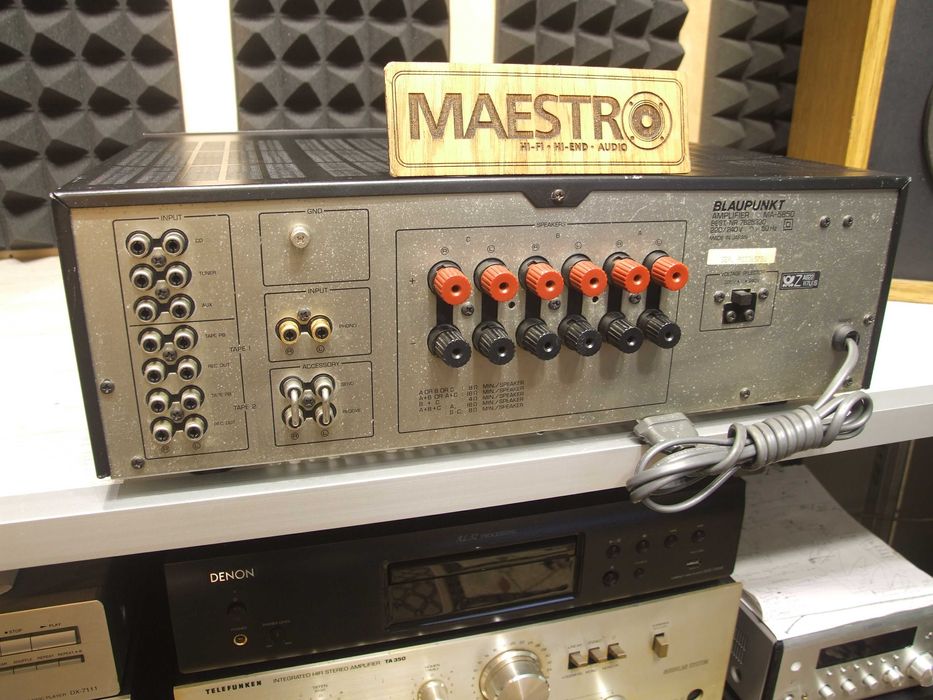 Підсилювач Blaupunkt MA-5850 (Yamaha A-720). 2х100. 10.2 кг. Class A.