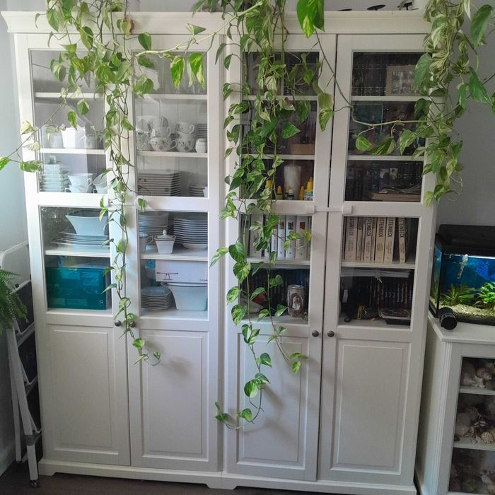 Witryna biała Liatrop Ikea