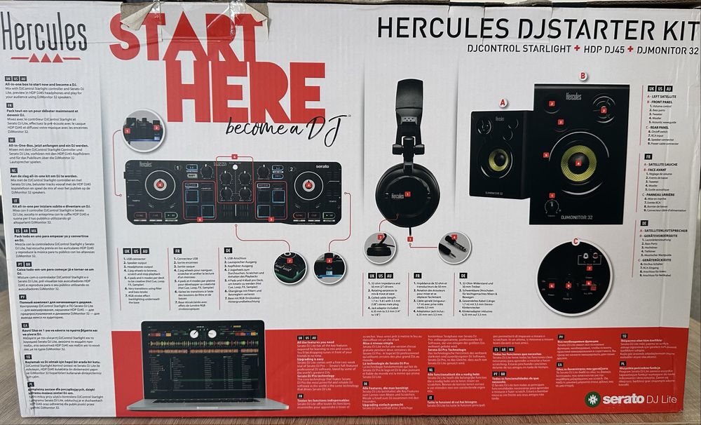 Hercules DJ Starter kit