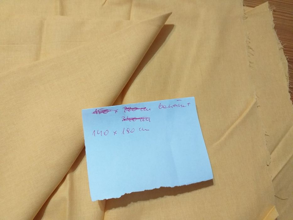 Kupony tkaniny bawełnianej