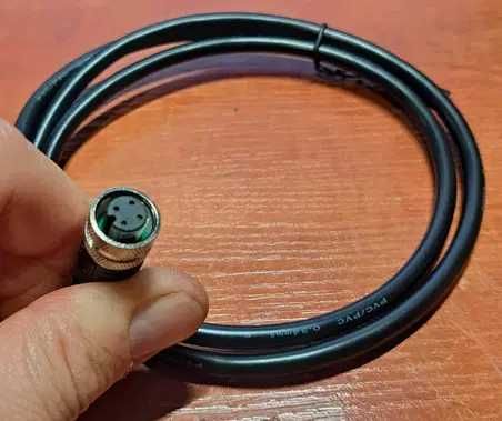 M12 do czujników ;PIN: 4; żeńskie; kod A dł. 1 m PM-M12A-04P-FF-SL7A01