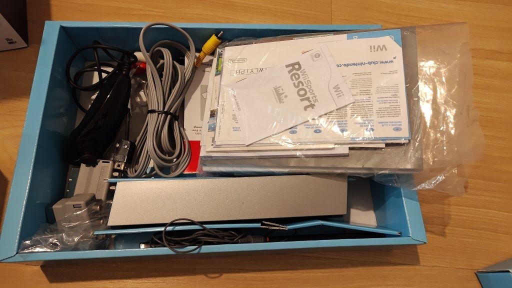 Nintendo Wii Black komplet super stan box