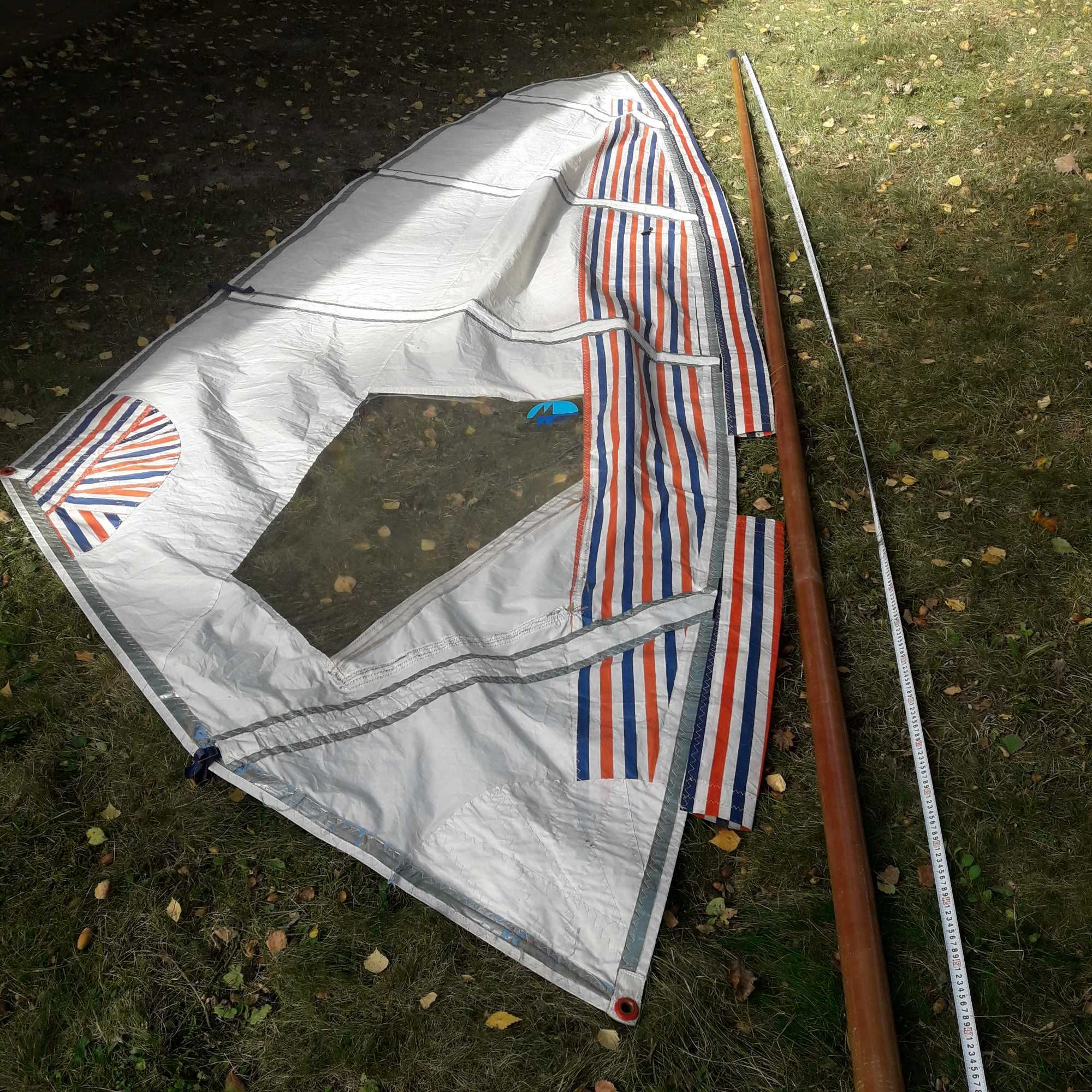 Żagiel do deski surfingowej, plus maszt
