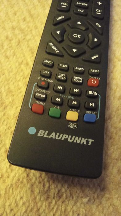Oryginalny pilot do telewizorów Blaupunkt 3D