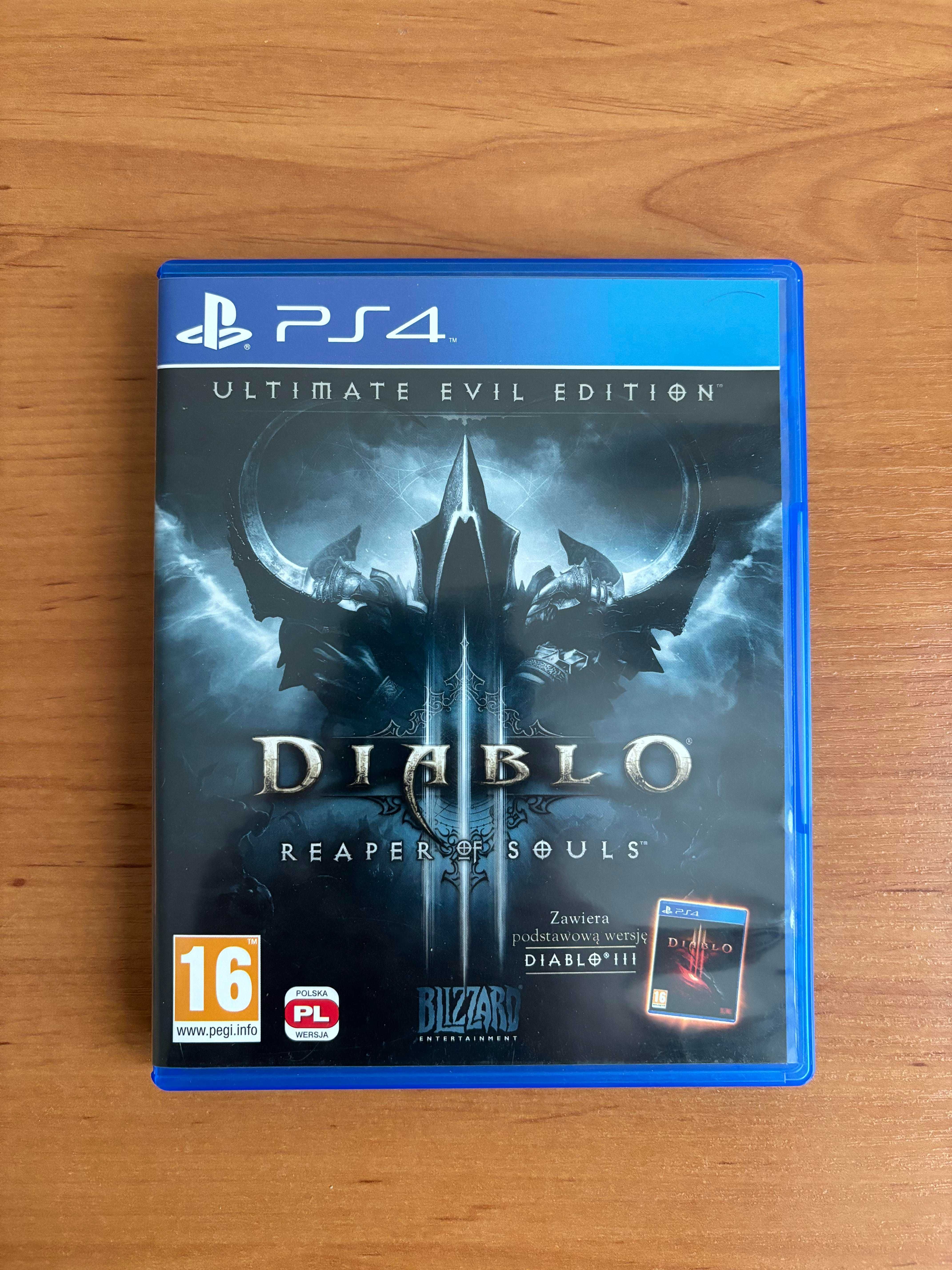 PS4 Diablo 3 III Ultimate Evil Edition Reaper of Souls Wersja PL