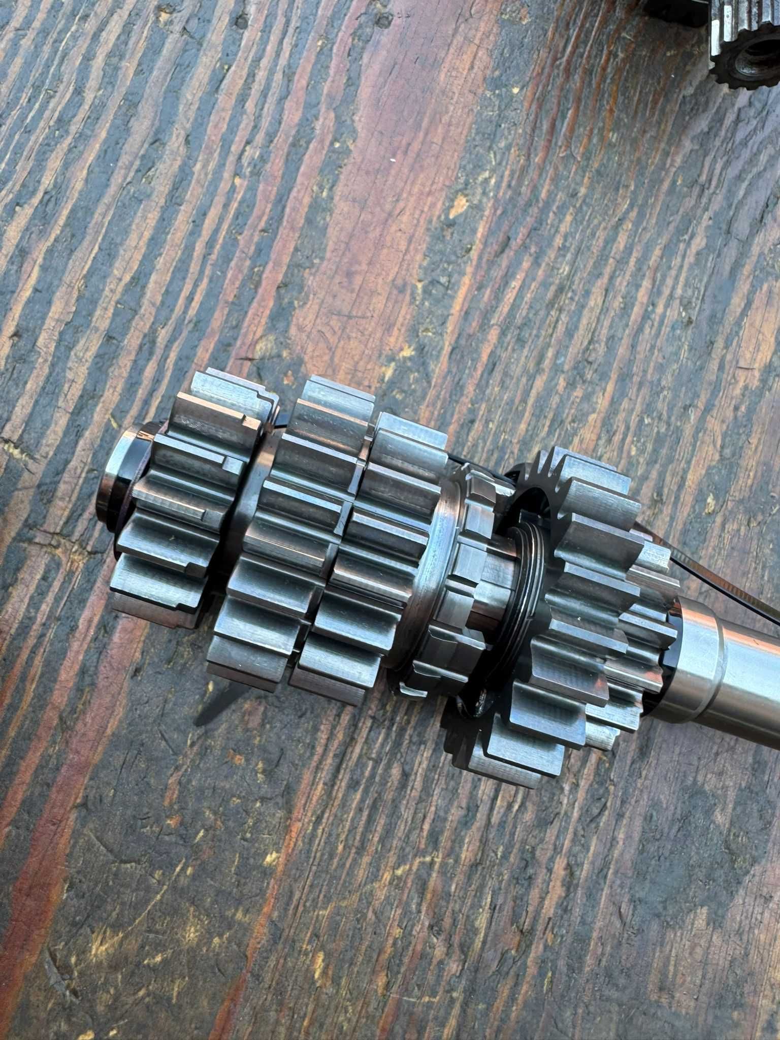 kompletna skrzynia wodziki wodzik zebatka ktm sxf 350 r 11-12