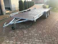 Wypożyczę  przyczepę, platformę, lawetę dł. -450cm, szer. -199cm