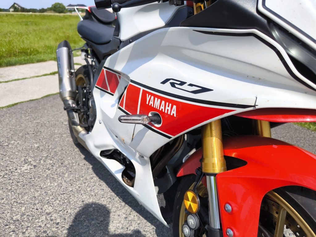Yamaha R7 a2 35kw 2023r Niskie przebieg z Niemiec