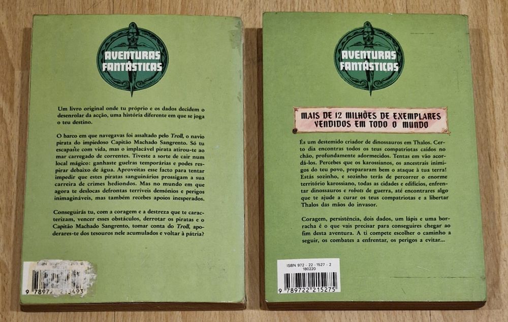 Livros Aventuras Fantásticas