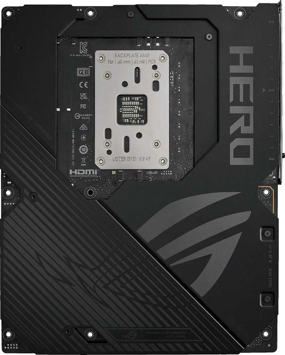 Материнська плата ASUS ROG CROSSHAIR X870E HERO AM5 amd ryzen Нова