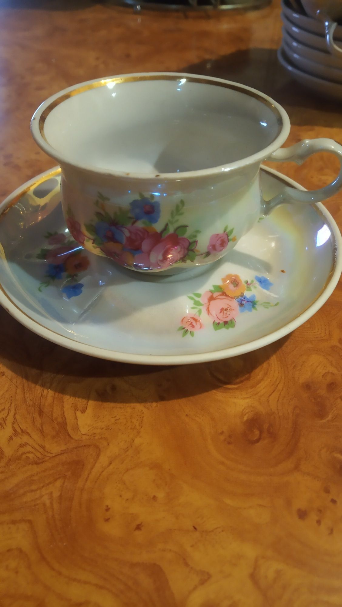 Фарфоровый кофейный сервиз