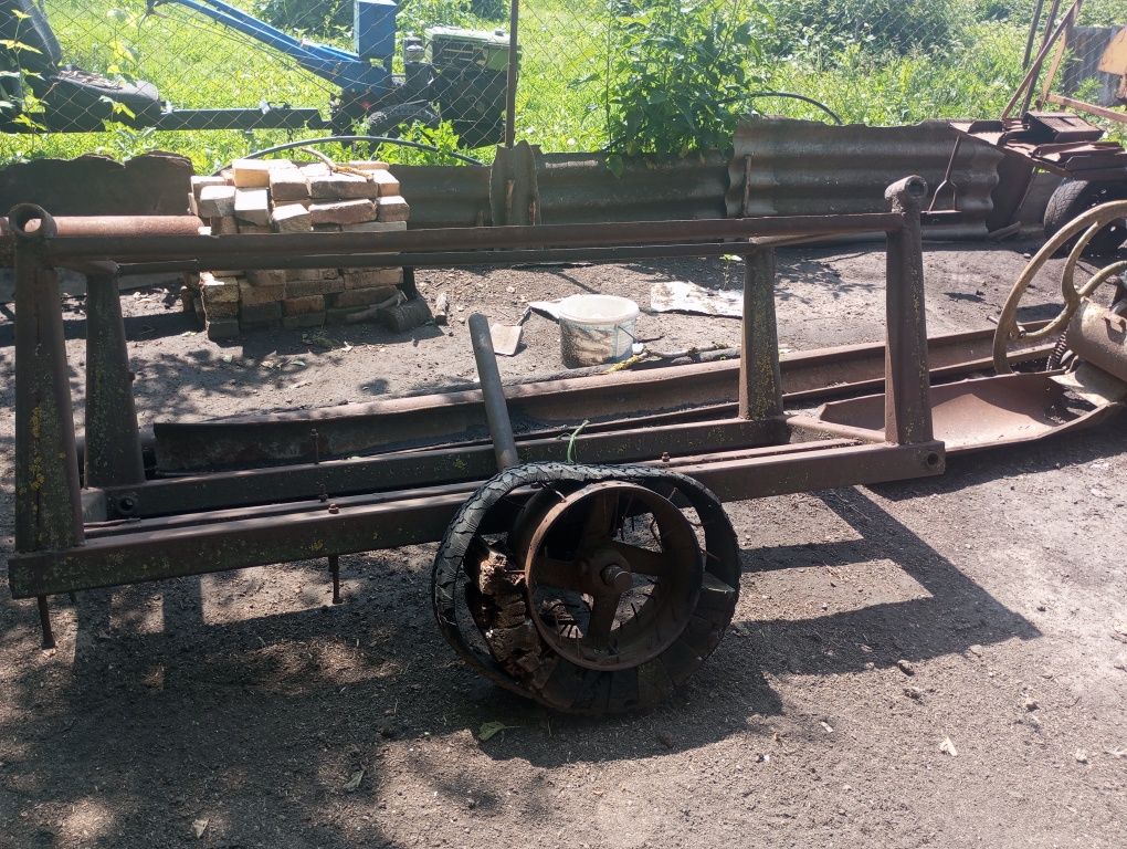 Продам саморобний трактор мотор 10 лошадок