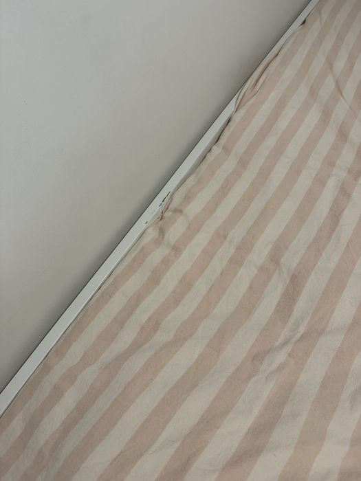 Cama indiv/dupla Agotnes cor branca 80x200cm + 2 colchões