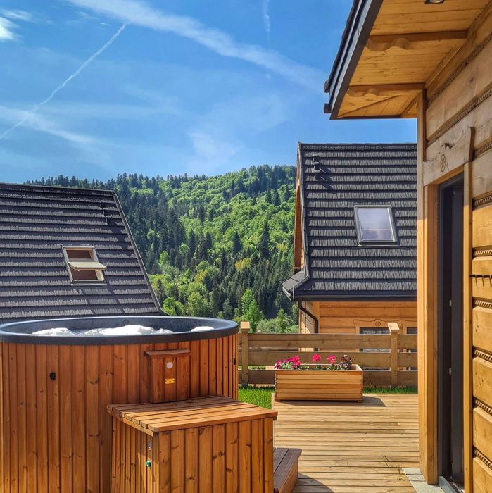 Urlop w Pieninach! Domek z balią na wyłączność!