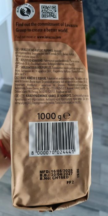 Kawa lavazza Crema aroma 1 kg
