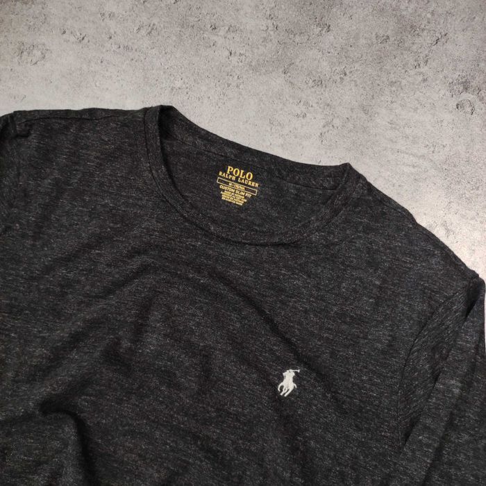 MĘSKA Koszulka Długi Rękaw PREMIUM Bawełna Longsleve Polo Ralph Lauren