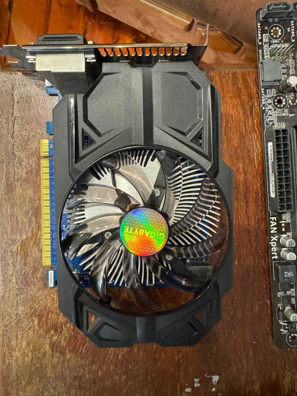Збірка AMD A10-7800,  Asus A68HM-K, 2x Crucial 4gb ddr3, Gtx 750ti 2gb