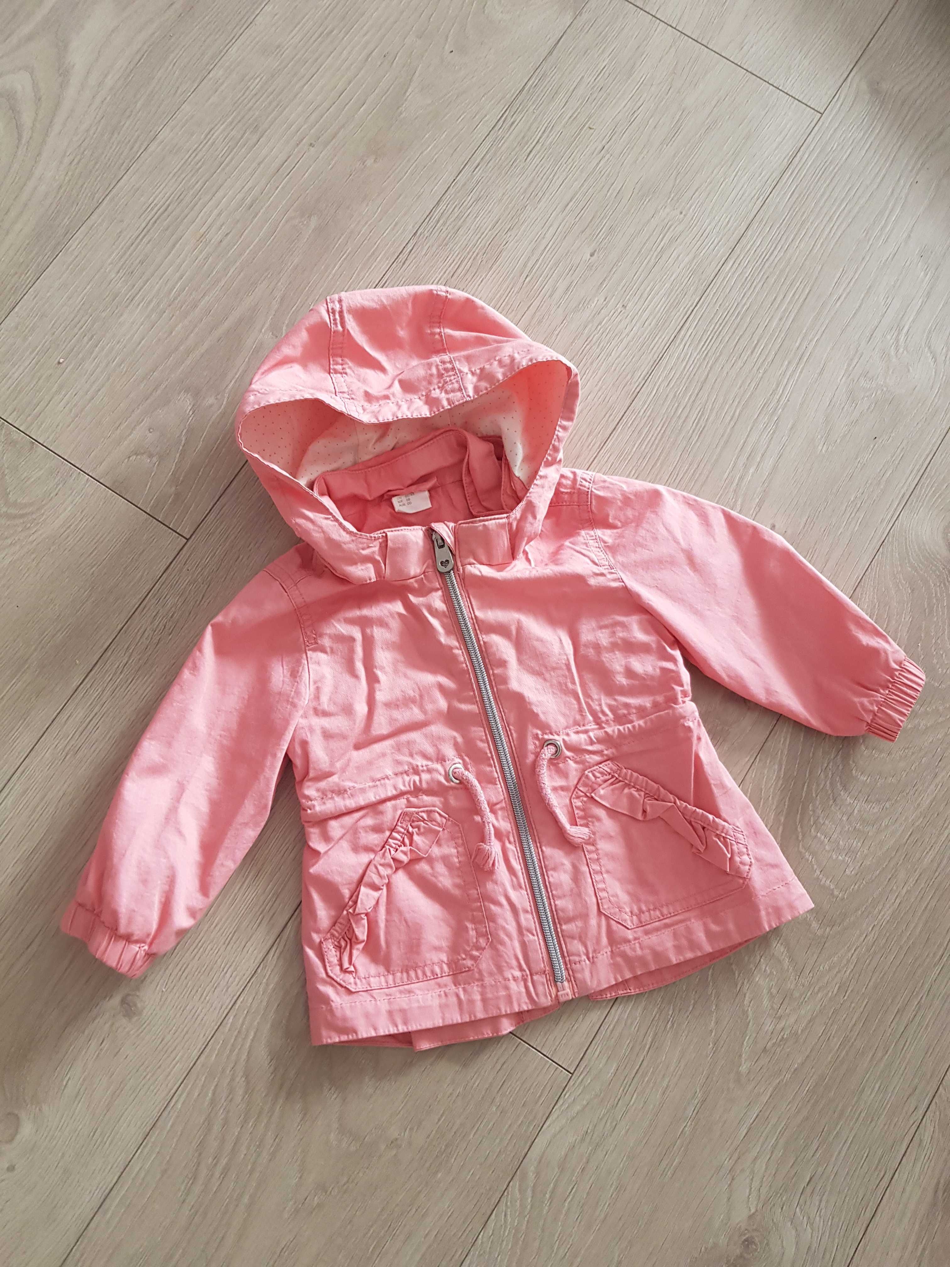 Płaszczyk parka kurtka H&M 68 stan idealny