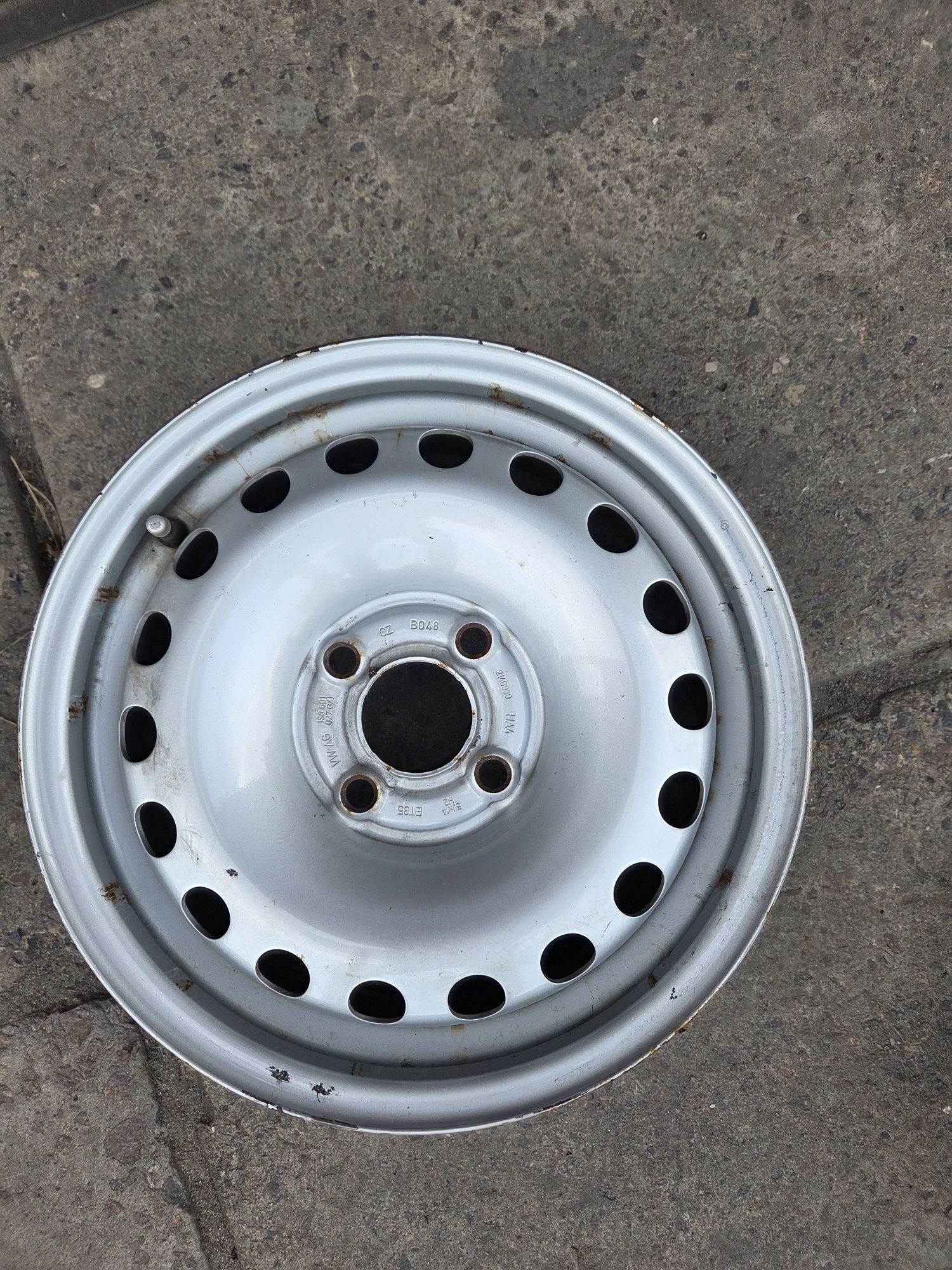 Оригінальні стальні диски r14, 4×100, Daewoo Lanos, Sens, Aveo.