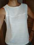 Camisa branca alça