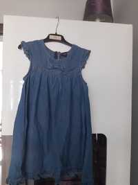 Sukienka, bezrękawnik dla dziewczynki Reserved r 110( 4-5lat)