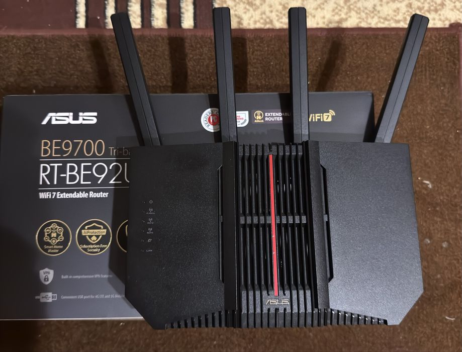 Wi-fi 7 роутер Asus RT-BE92U