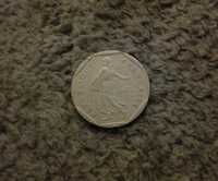 Sprzedam starą francuską monetę - 2 franki 1980