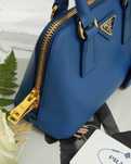 Mala de Luxo Prada Saffiano Lux Azzurro