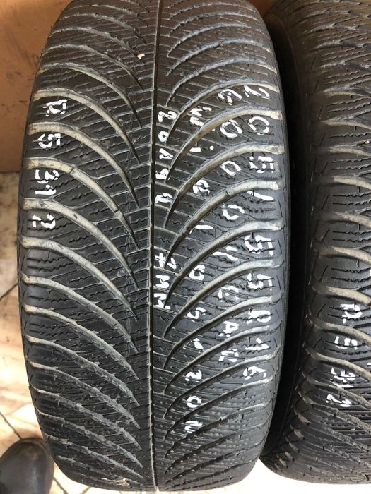 Opony Całoroczne x2 Goodyear Vector4Season 205/55R16 7mm 2018R -Montaż