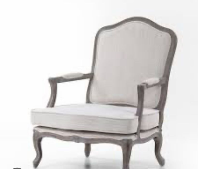 Fotel prowansalski/ ludwikowski/ ludwik ArtSeries Marsylia