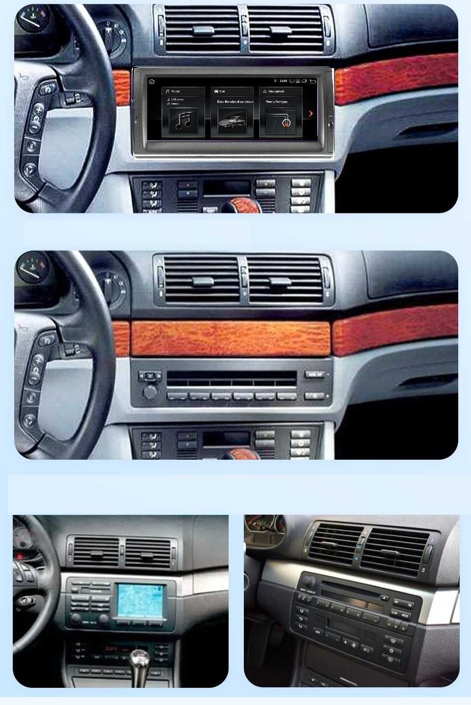 CarPlay Radio RDS DAB+ DSP Android GPS WiFi 4G USB MP3 MP4 BMW X5 E53