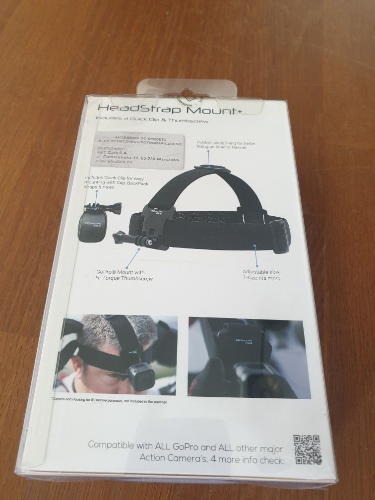 Mocowanie do GoPro na głowę