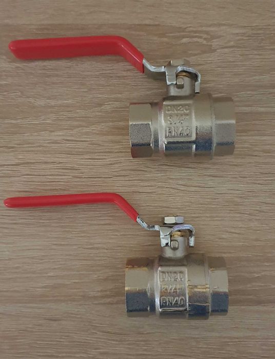 Кран кульковий Reiger - 3/4" ВН (ручка)