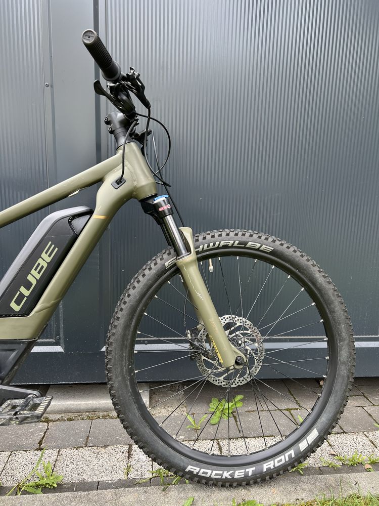 Dziecięcy rower elektryczny CUBE ACID 240 ROOKIE SLX 500 koła 24