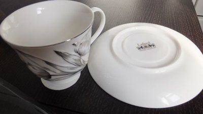 Lefard Silver Tulip фарфор Чайный набор чашка с блюдцем