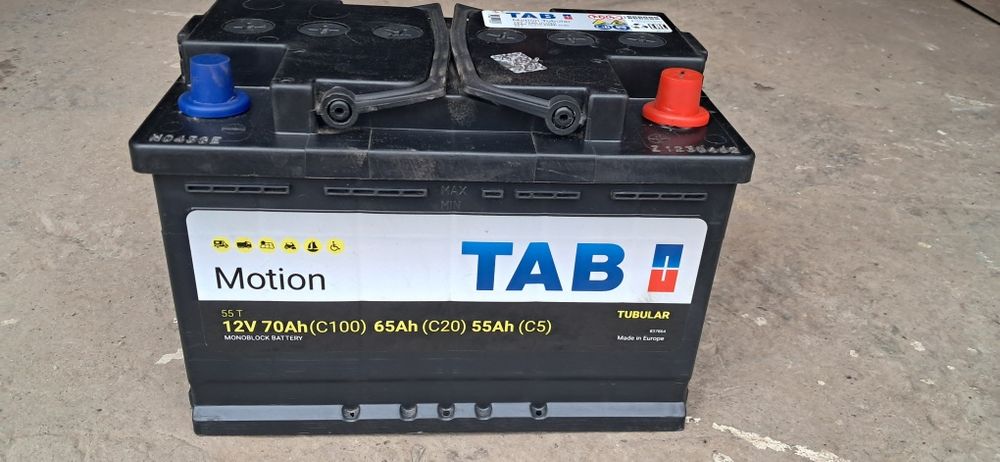 Тяговий акумулятор TAB Motion Tubular 75 Ah (- +)