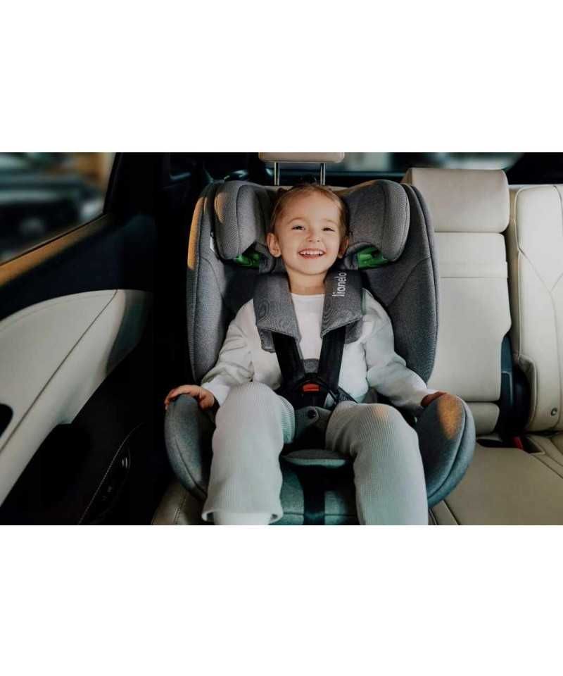 Fotelik samochodowy ATEST 9-36kg isofix Lionelo Lavender i-size
